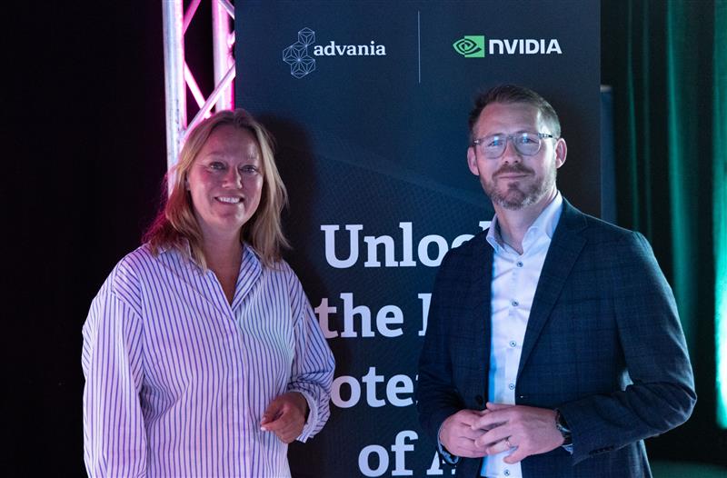 Linda Malm og Hafsteinn Guðmundsson.